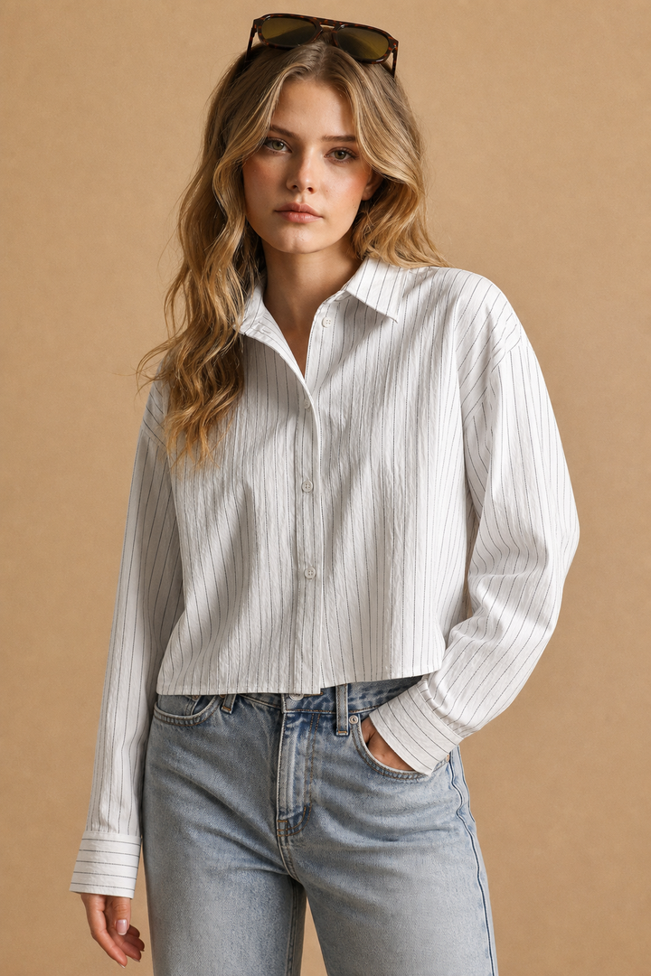 Pinstripe Buttondown