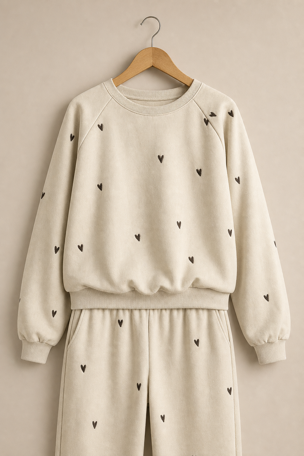 Brown Heart Sweatshirt