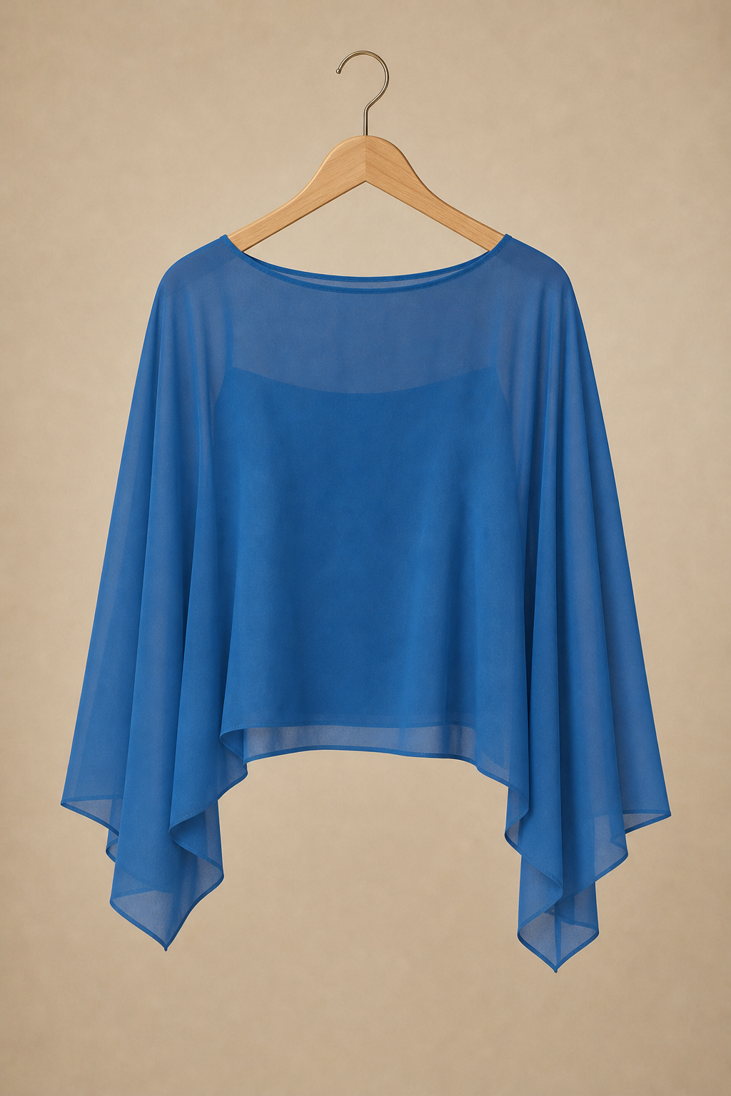 Sheer Poncho Top