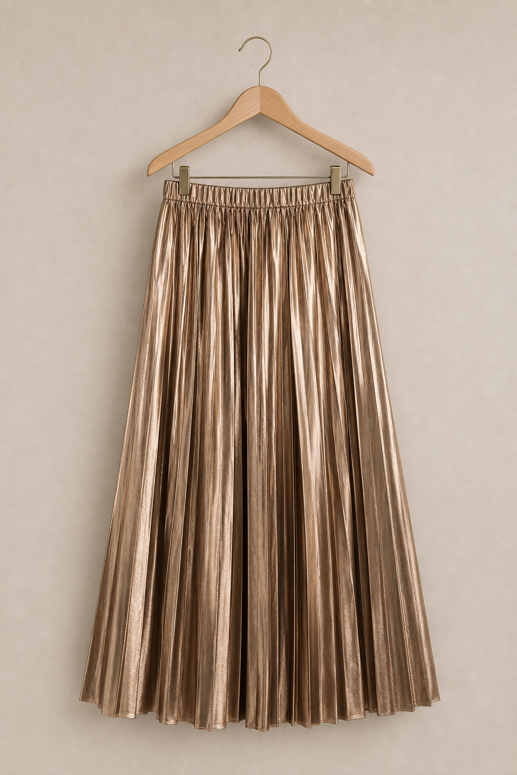 Bronze Maxi Skirt