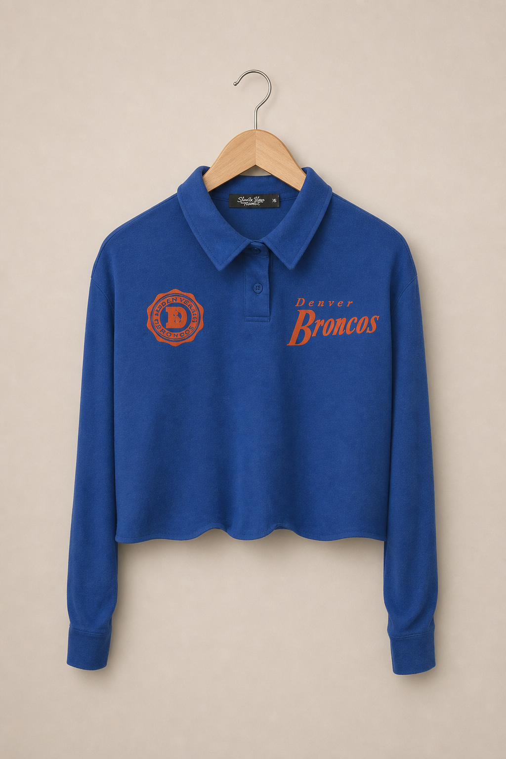 Broncos Polo Crop