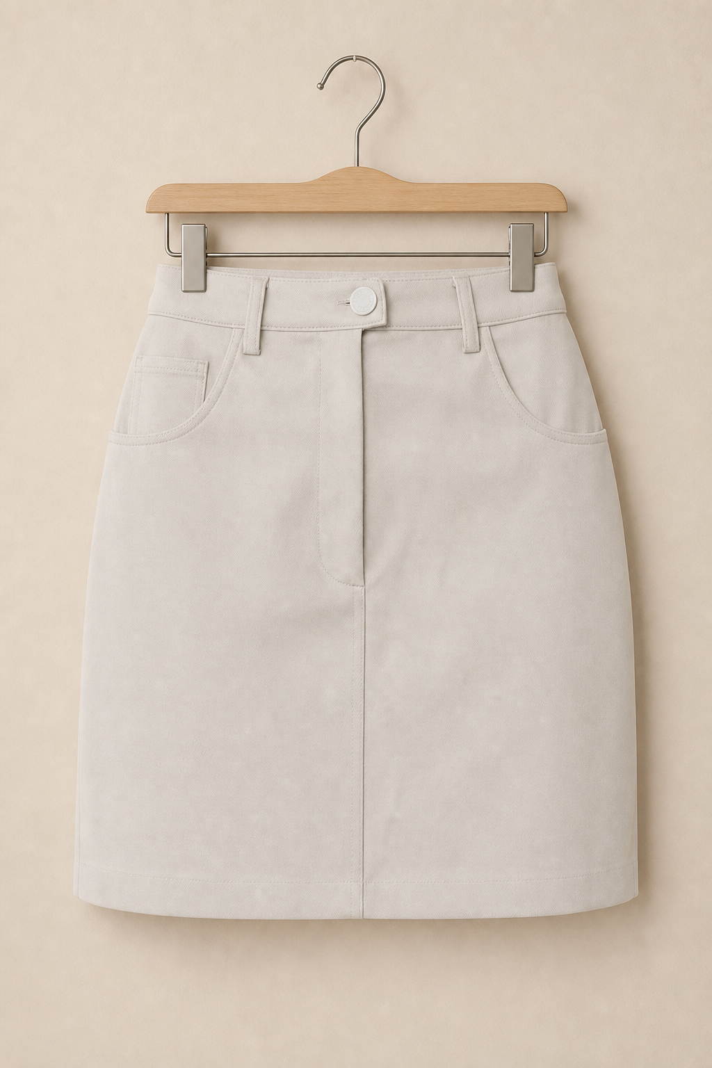 Faux Leather Skirt