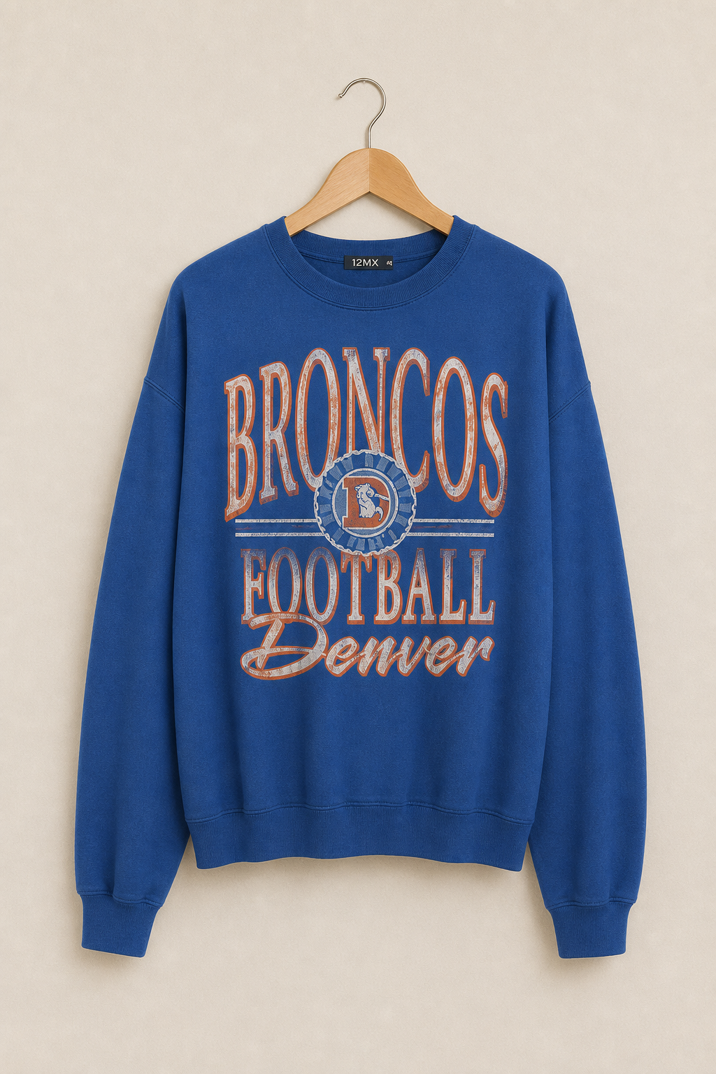 Broncos Blue Sweatshirt