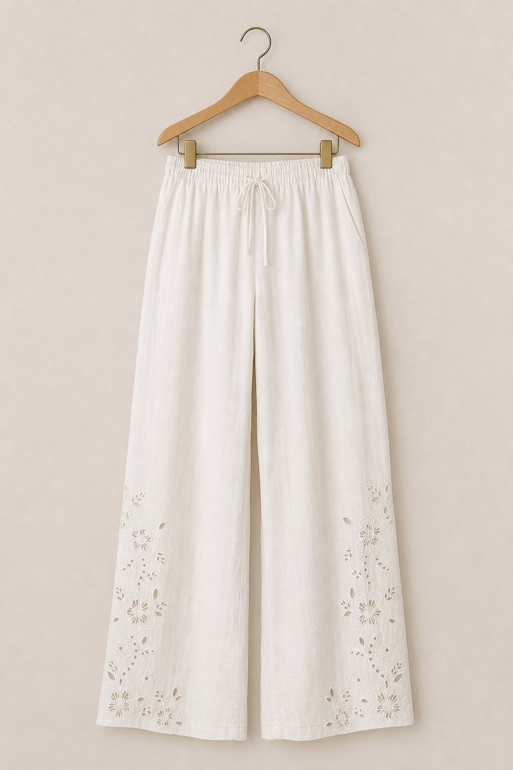 Sid Embroidered Woven Pant