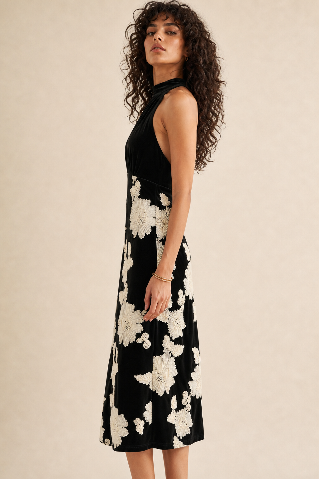 Oaklyn Velvet Dress
