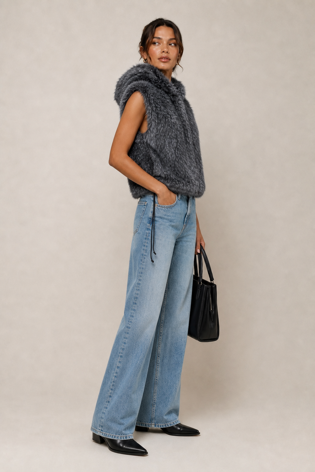 Verona Fur Vest