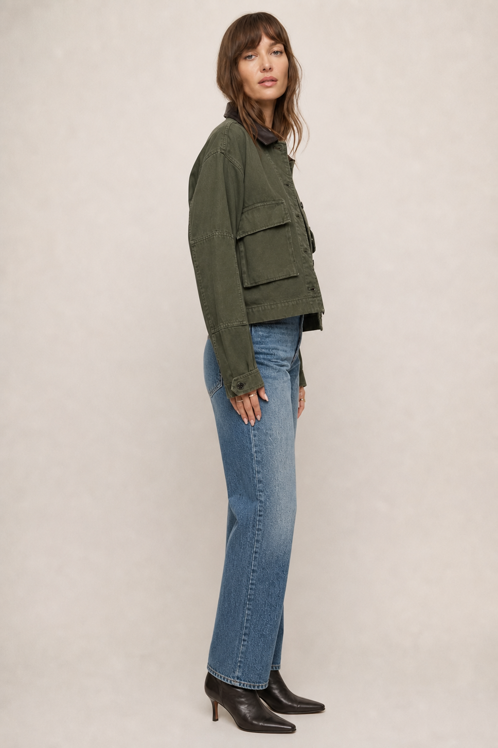 Rey Cropped Jacket