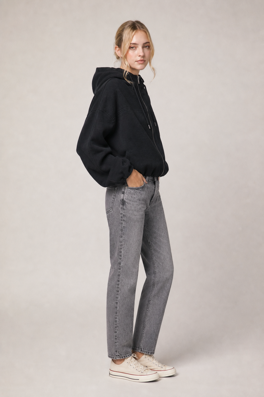 Bomber Hooded Jacket